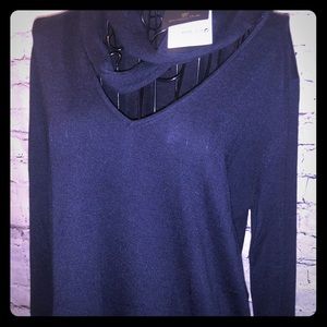 Massimo Dutti Navy Sweater